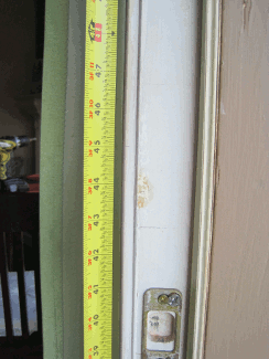 door jam measurement